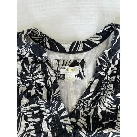 Maeve - Chic Black and White Floral Cassandra Maxi Dress, size S - Picture 7 of 12